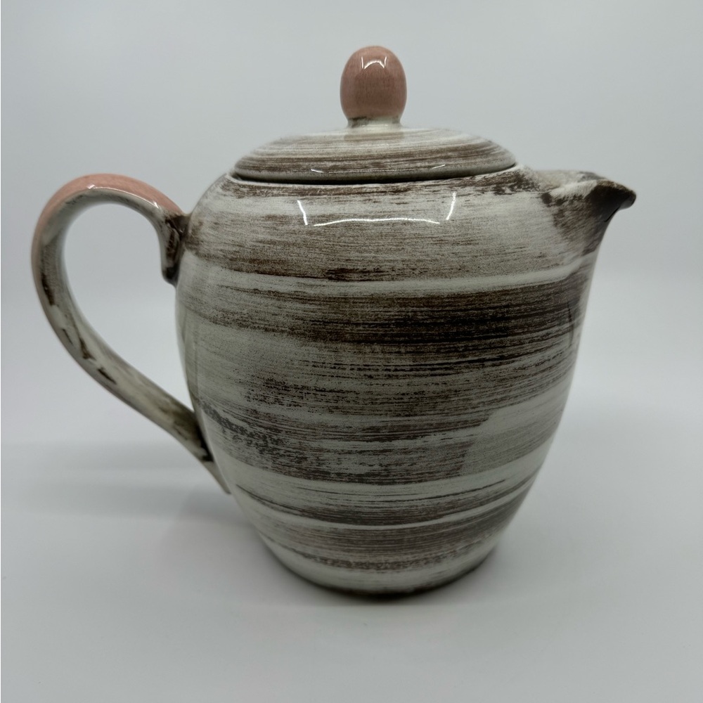 Santa Anita Ware Vreni Spiral Coffee Pot & Lid